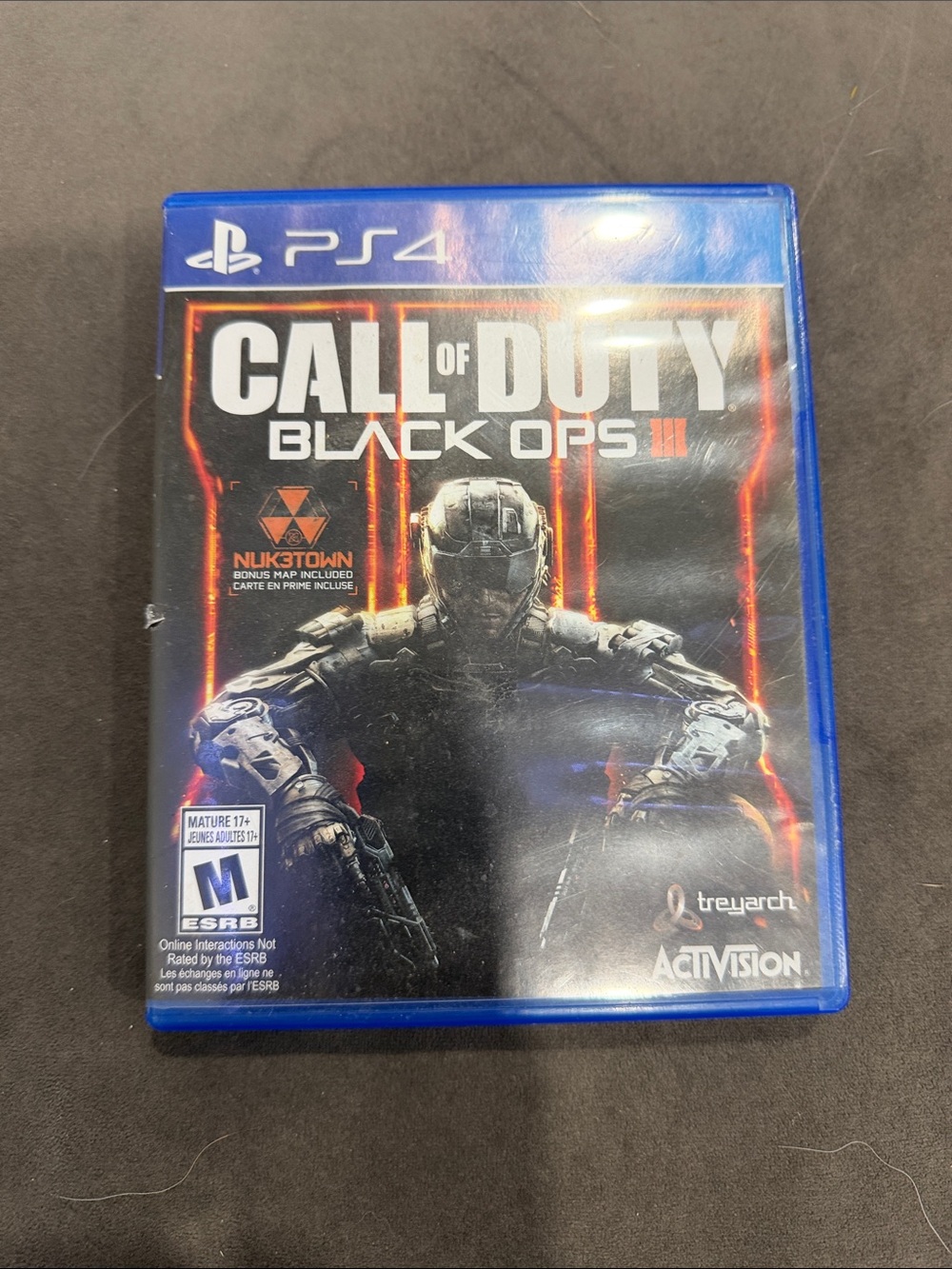 Sony PS4 Call of Duty: Black Ops III – Black & Blue Case